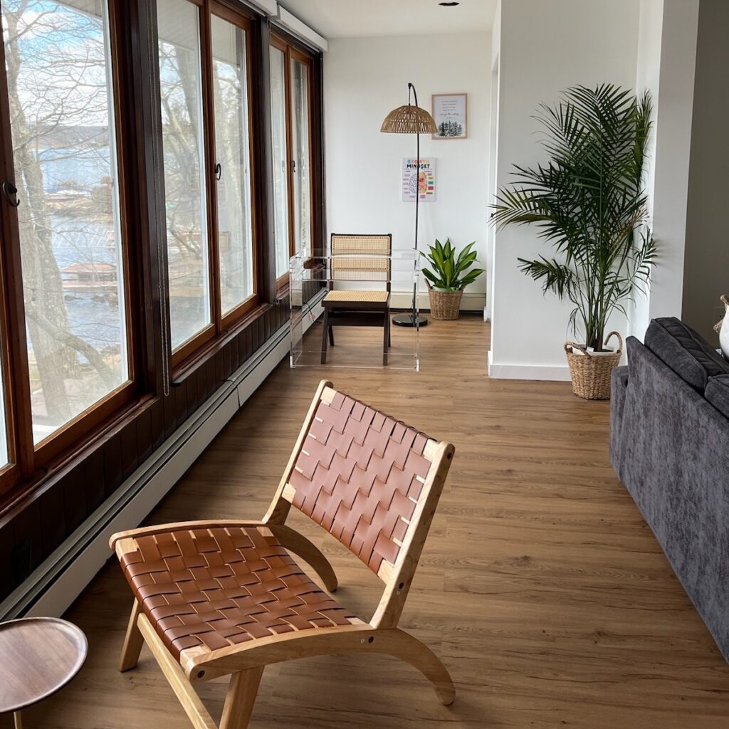 living area cleaning